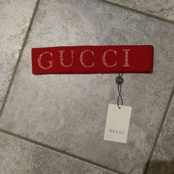 Gucci Accessories - GUCCI ~UNISEX~ RED~ HEADBAND